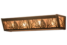 Meyda White 14180 - 24" Wide Mountain Pine Vanity Light