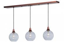 Meyda White 142455 - 48"L Bola 3 LT Island Pendant