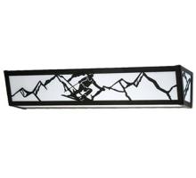 Meyda White 15433 - 24"W Alpine Vanity Light