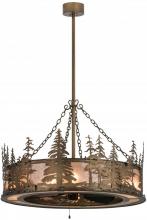 Meyda White 160575 - 44" Wide Tall Pines Chandel-Air