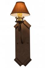 Meyda White 163388 - 7"W Santa Lucia Wall Sconce