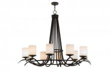 Meyda White 167672 - 60" Wide Octavia 10 Light Chandelier