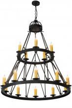 Meyda White 178008 - 48"W Lakeshore 15 LT Chandelier