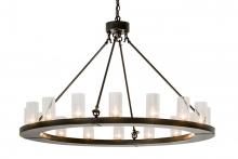 Meyda White 178075 - 48"W Loxley 16 LT Chandelier