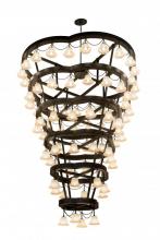 Meyda White 188852 - 96"W Cretella 84 LT Chandelier