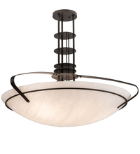 Meyda White 202144 - 40" Wide Sadie Inverted Pendant