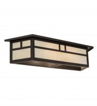 Meyda White 214574 - 28" Wide Hyde Park Double Bar Mission Vanity Light