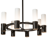 Meyda White 214875 - 62" Wide Farmington 8 Light Chandelier