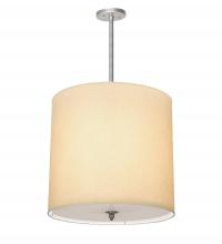 Meyda White 218329 - 18" Wide Cilindro Beige Textrene Pendant