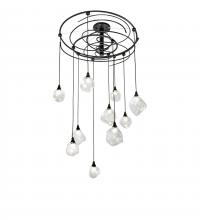 Meyda White 232067 - 48" Wide Cyclone Cascading Pendant