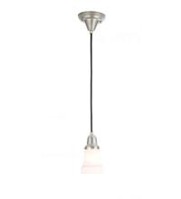 Meyda White 50653 - 4.5"W Revival Saratoga Laurel Mini Pendant