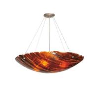 Meyda White 99537 - 30" Wide Metro Fusion Torta Inverted Pendant